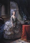elisabeth vigee-lebrun Marie Antoinette of Austria, Queen of France oil on canvas